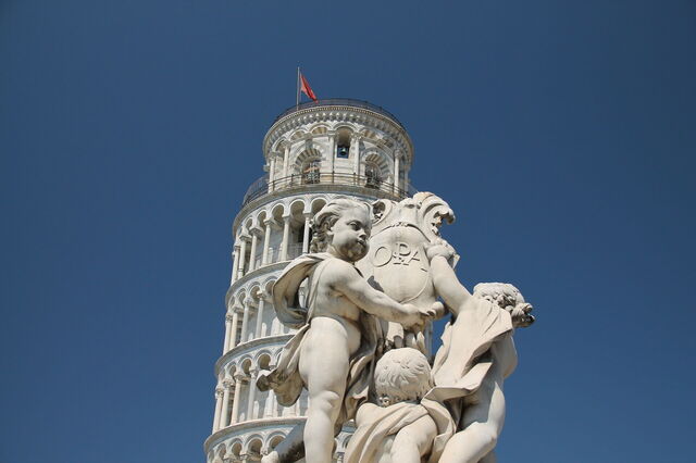 Der schiefe Turm von Pisa