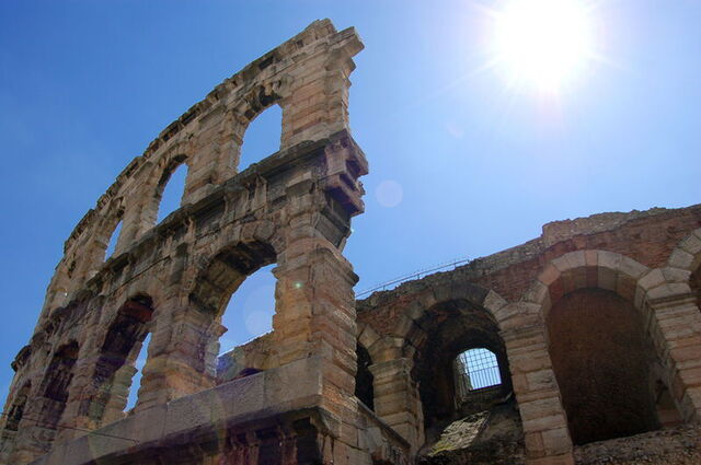 Die antike Arena von Verona
