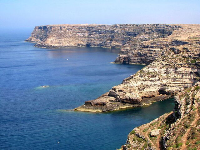 Nordküste von Lampedusa