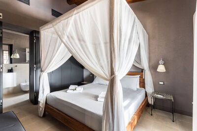 Eines der Schlafzimmer