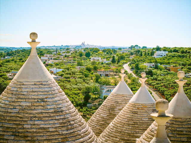 Trullo Emmebi Vista Valle D'Itria, Aussicht