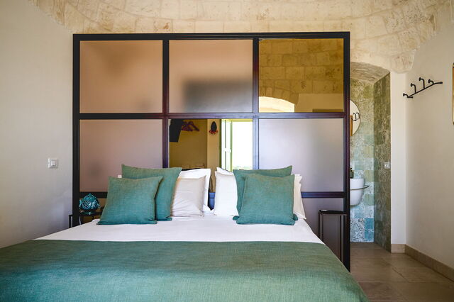 Trullo Emmebi Vista Valle D'Itria, Schlafzimmer