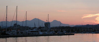 Der Hafen in Pescara