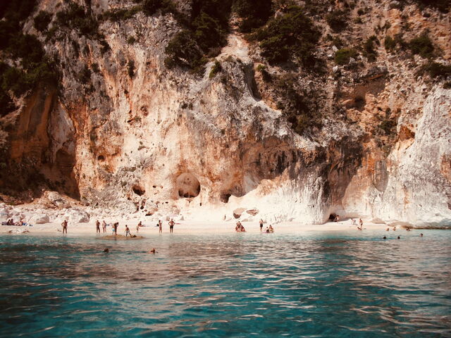 Ein Strand auf Sardinien