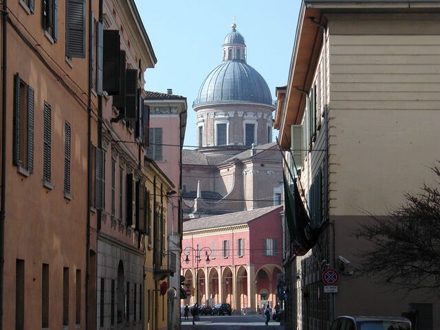 Außenansicht des Tempio della Beata Vergine della Ghiara