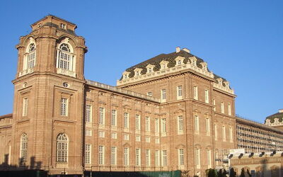 Blick auf La Venaria Reale