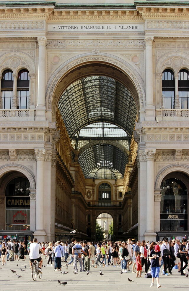 Shoppen in Milan