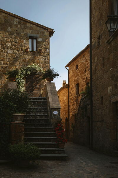 Civita di Bagnoregio, Zentrum