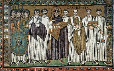 Justinian und Gefolge