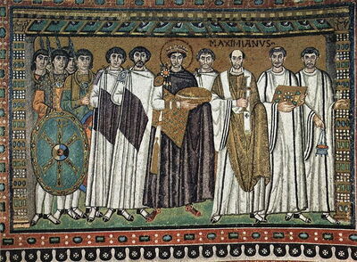 Justinian und Gefolge