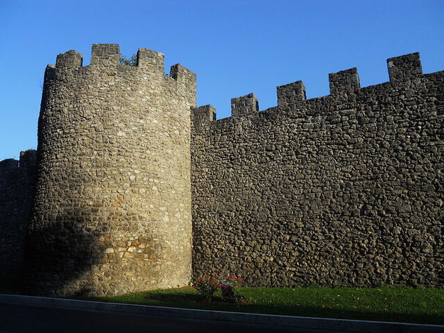 Mittelalterliche Mauern, Rieti