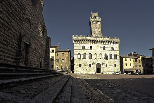Das Zentrum von Montepulciano