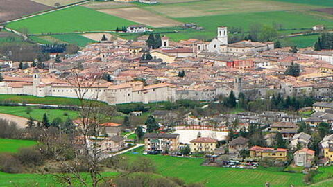 Ansicht auf Norcia