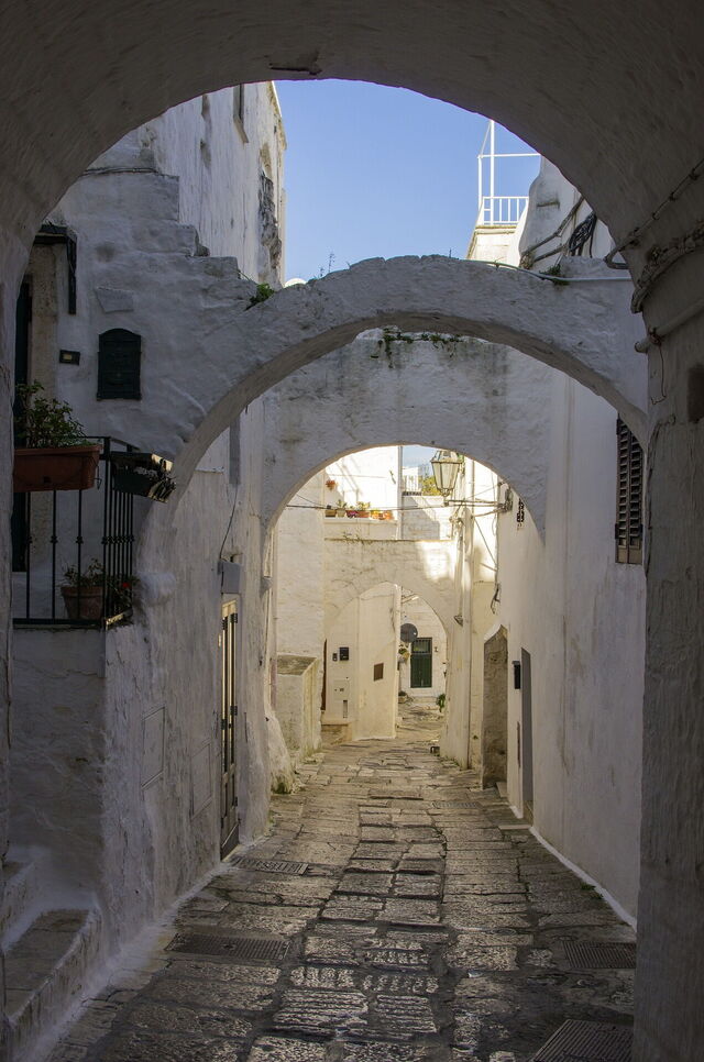 Gassen in Ostuni