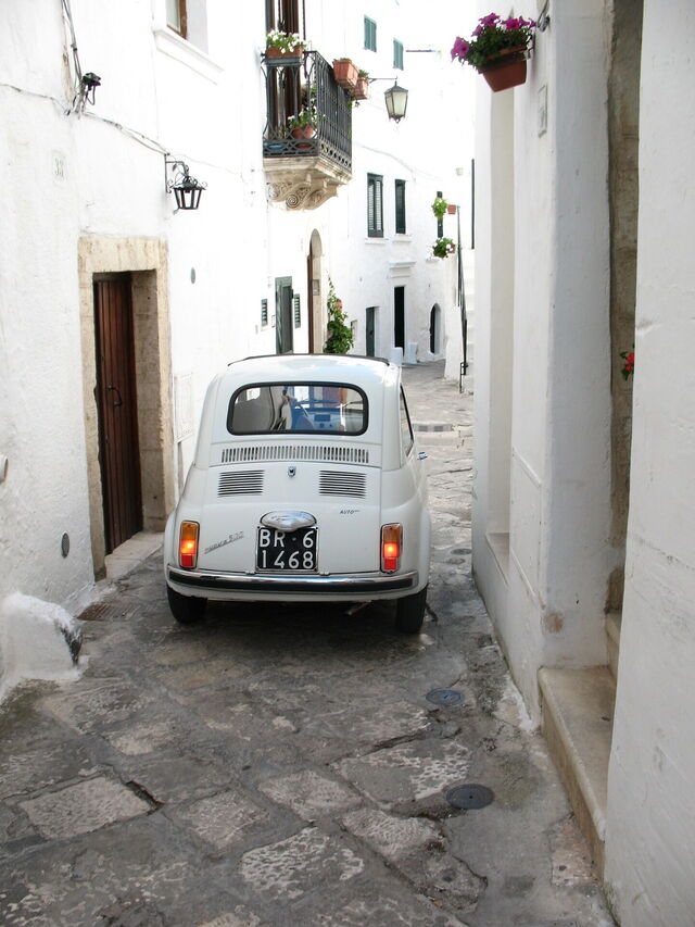 Straßen von Ostuni