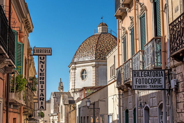 Straßen in Cagliari