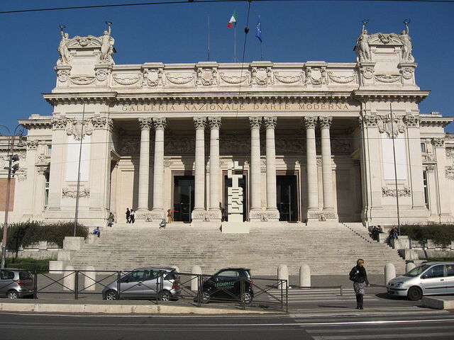 La Galleria Nazionale d'Arte Moderna e Contemporanea, Rom