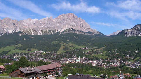 Blick auf Cortina