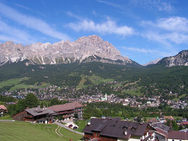 Blick auf Cortina