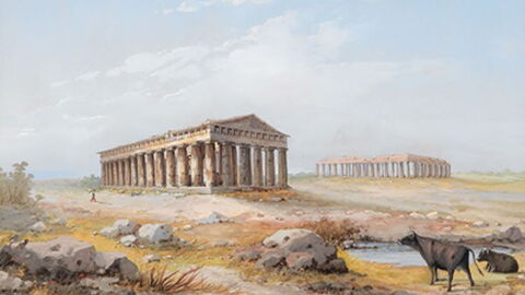 Tempel in Paestum, Y. Gianni, 1898