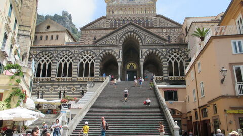 Amalfi Kathedrale, Außenbereich