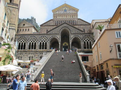Amalfi Kathedrale, Außenbereich