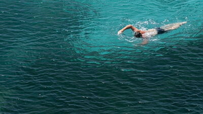 Schwimmen auf den ägadischen Inseln