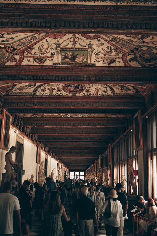 In den Uffizien