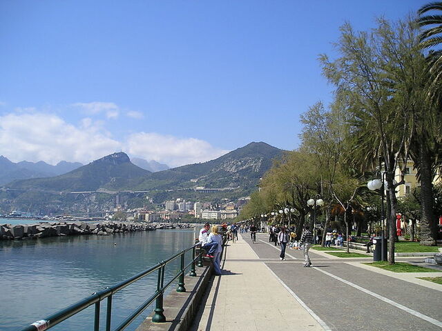 Promenade von Salerno