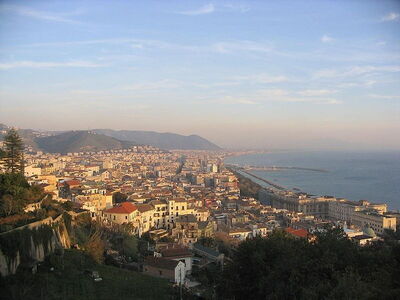 Ansicht der Stadt Salerno
