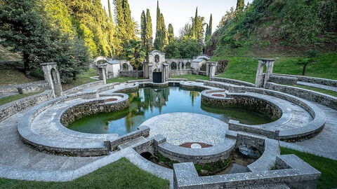 Garten des Vittoriale degli Italiani