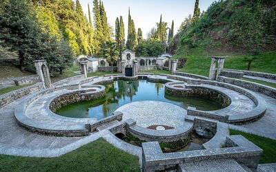 Garten des Vittoriale degli Italiani