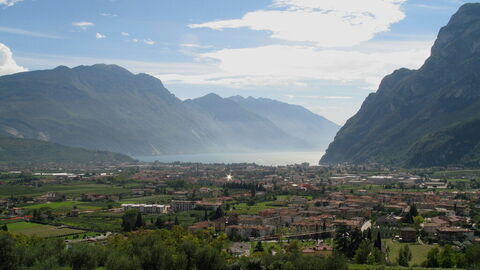 Aussicht von Riva del Garda