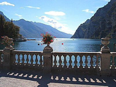 Seeblick von Riva del Garda aus