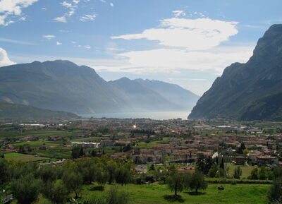 Aussicht von Riva del Garda