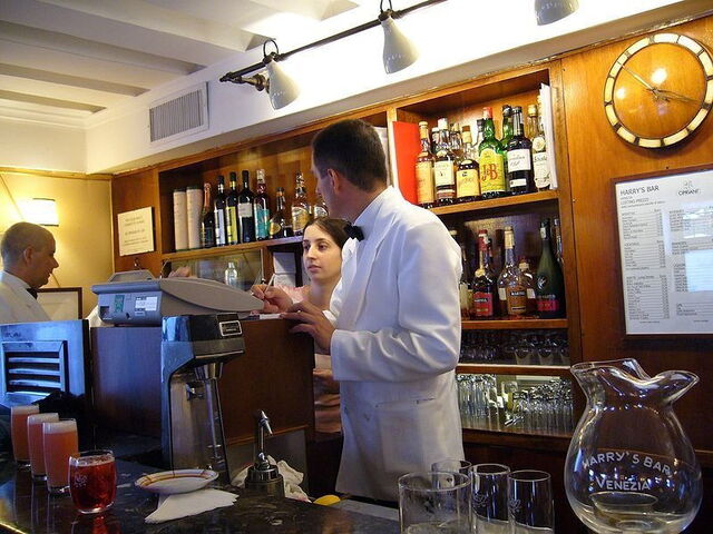 Harry's Bar, Venedig, Innenbereich