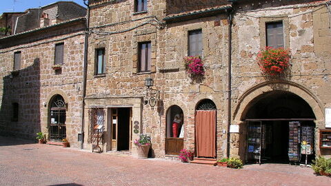 Sovana in der Toskana