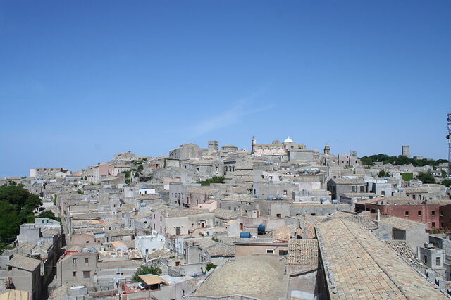 Blick über Erice