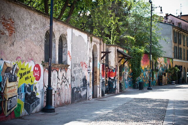 Graffiti in Milan