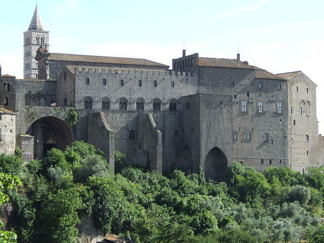Päpstlicher Palast in Viterbo