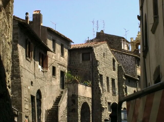 Alte Gebäude in Viterbo
