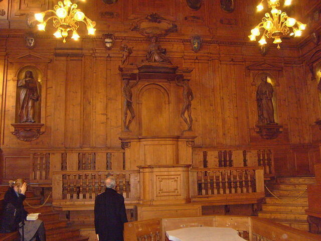 Archiginnasio von Bologna, Anatomisches Theater