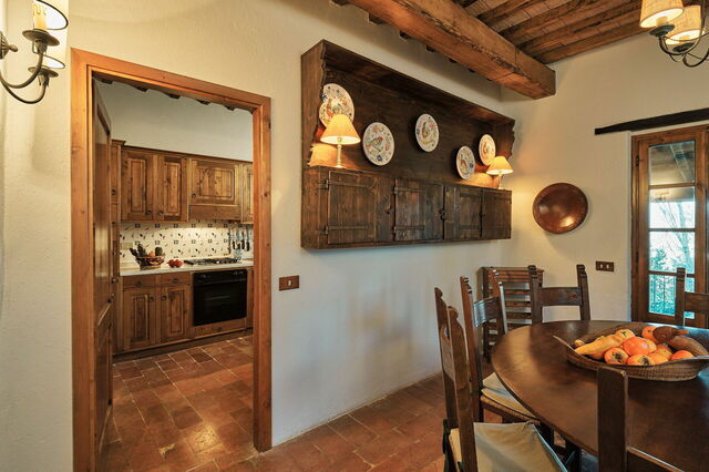 Casa Tettoia, Esszimmer und Küche