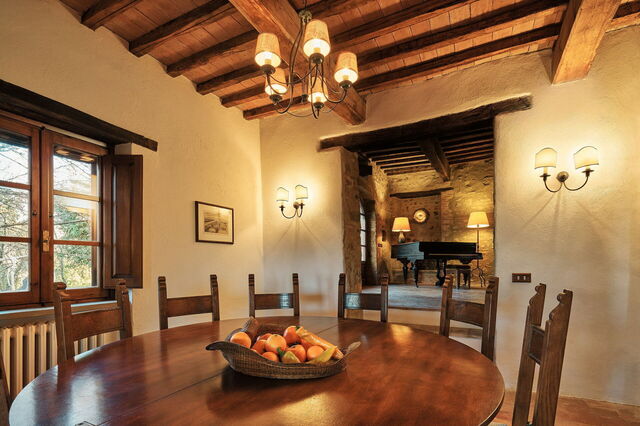 Casa Tettoia, Essszimmer