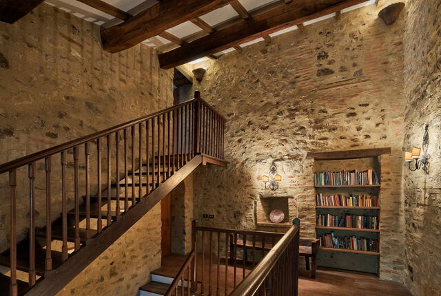 Casa Tettoia, Treppe