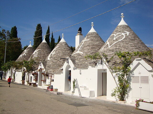 Die Trulli in Apulien