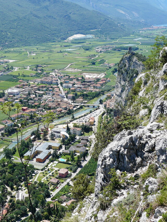 Aussicht von der Burg Arco