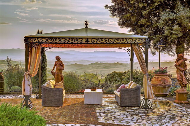 Villa di Cinzia, Aussicht
