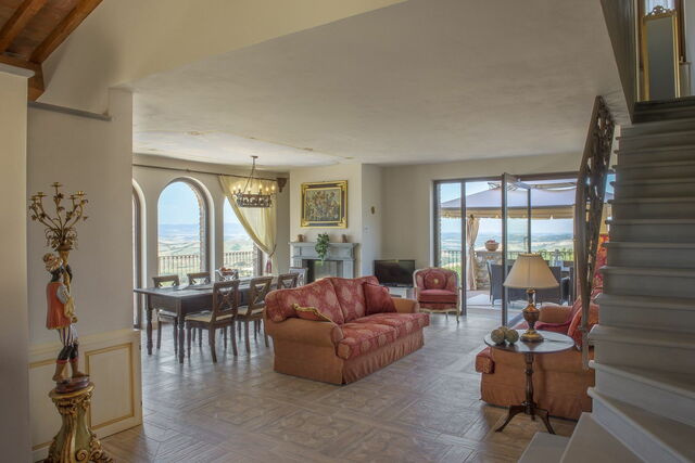 Villa di Cinzia, Wohnzimmer