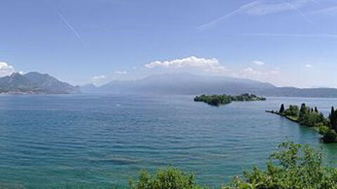 Aussicht auf den Gardasee